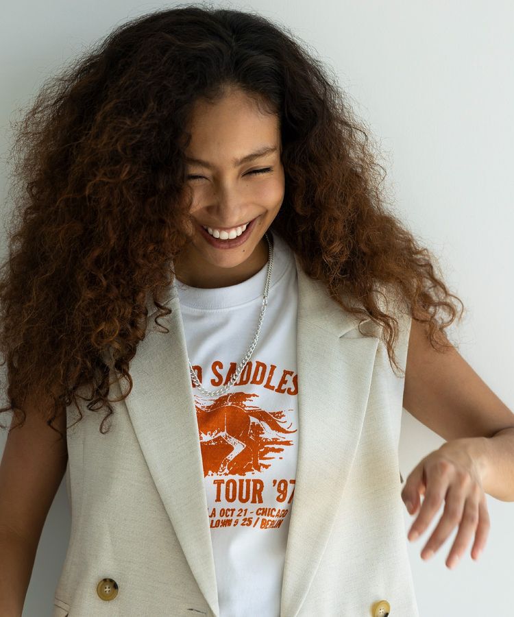 GARAGE OF GOOD CLOTHING「bandプリントノースリーブT」|Tシャツ・カットソー|