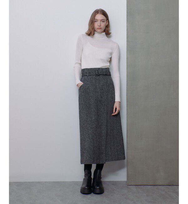 allureville「2WAYネックリブタートル」|ニット・セーター|