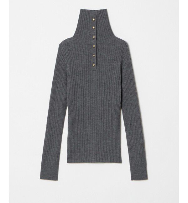 allureville「2WAYネックリブタートル」|ニット・セーター|