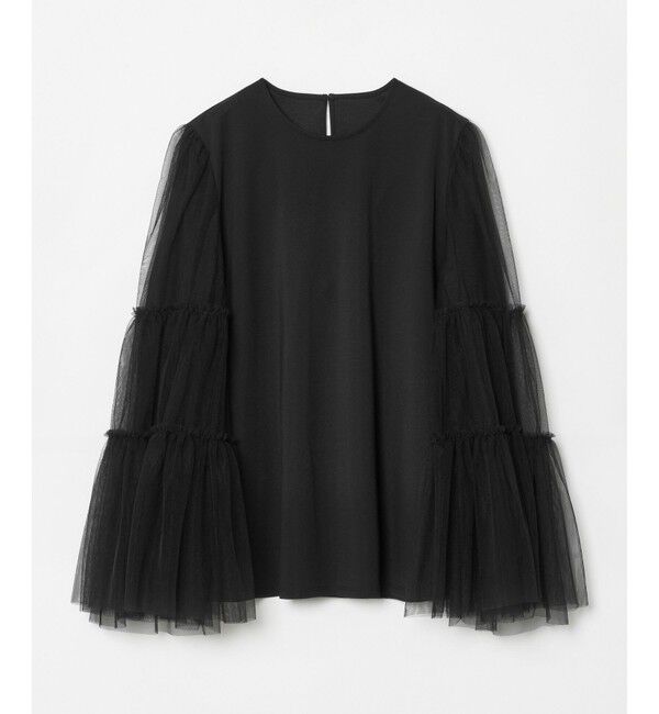 allureville「ティアードスリーブチュールブラウス」|シャツ・ブラウス|