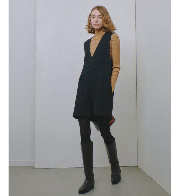 allureville「ウールロービングコンビネゾン」|オールインワン|