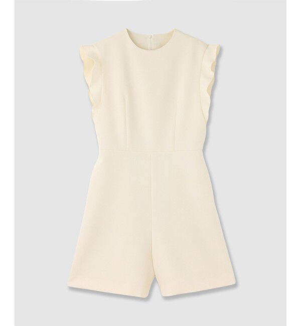 LOULOU WILLOUGHBY「【LOULOU WILLOUGHBY】ダブルクロスミニオールインワン」|オールインワン|