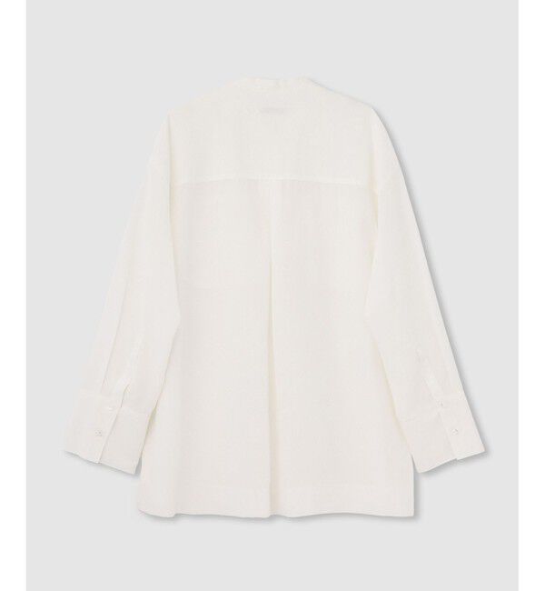 allureville「ダンガリーバンドカラーシャツ」|シャツ・ブラウス|