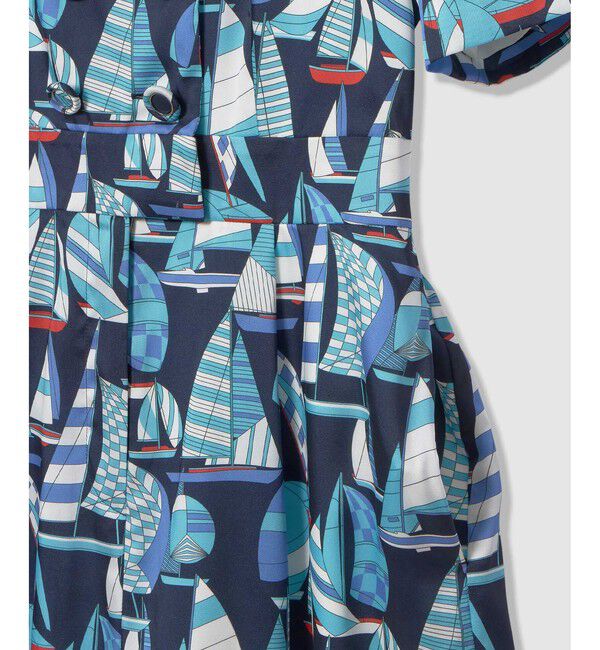 LOULOU WILLOUGHBY「【LOULOU WILLOUGHBY】RATTI マリーナプリントオールインワン」|オールインワン|