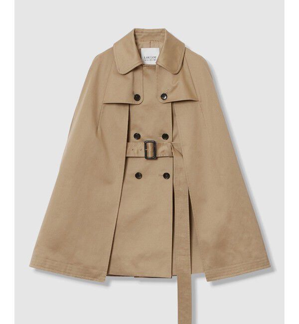 LOULOU WILLOUGHBY「【LOULOU WILLOUGHBY】トレンチケープコート」|トレンチコート|