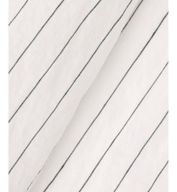 allureville「ストライプシアーシャツ」|シャツ・ブラウス|