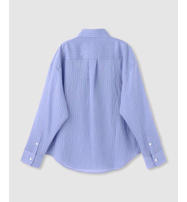 allureville「ストライプシアーシャツ」|シャツ・ブラウス|