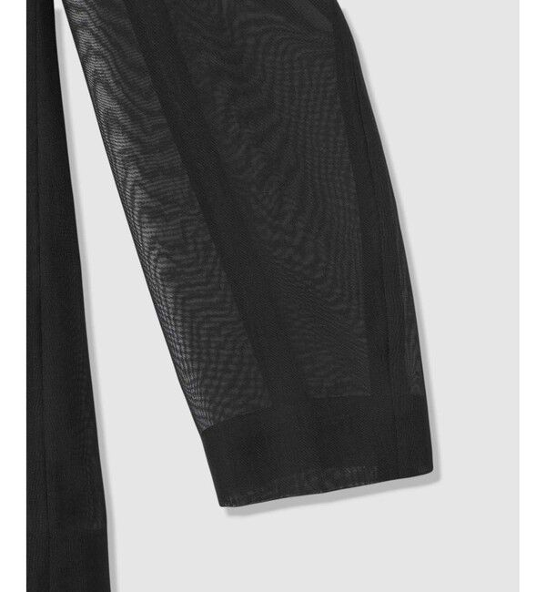 allureville「ワルツシアーオーガンジャケット」|テーラードジャケット|