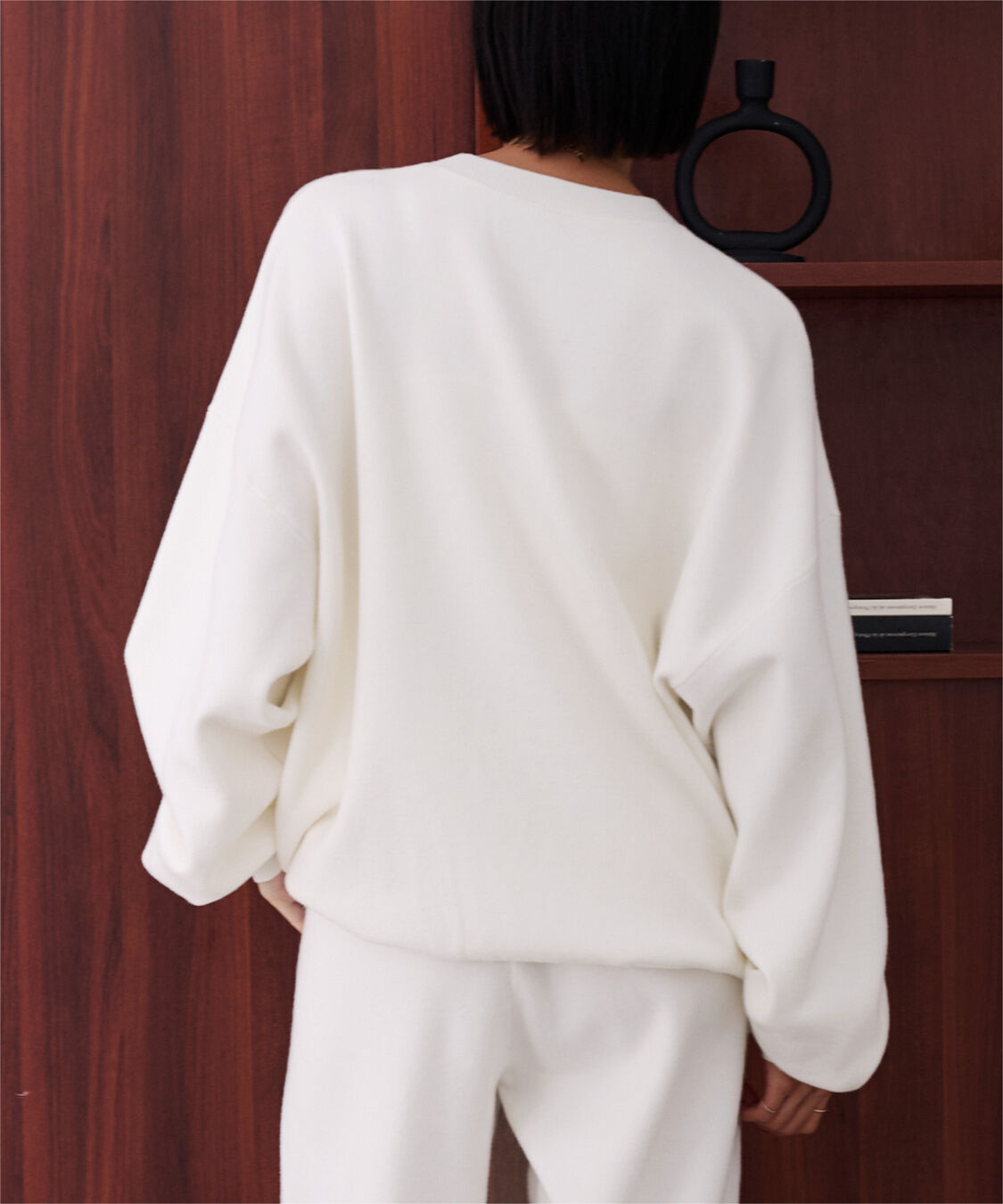 ur's「【黒川翼さんコラボアイテム】スウェットライクオーバーサイズニット」|ニット・セーター|