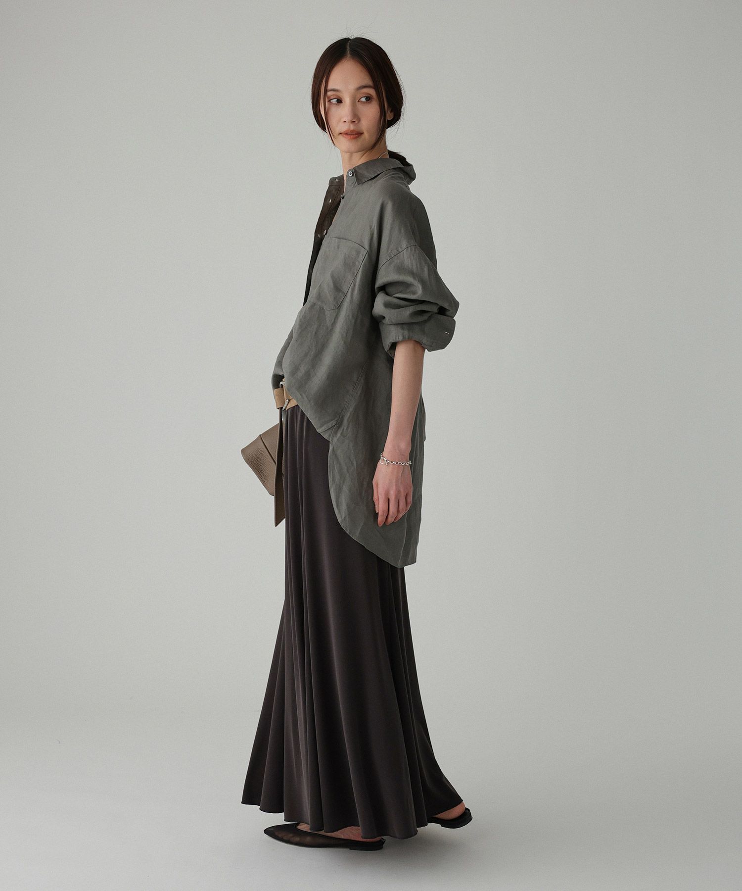 BABYLONE「WASHフライスマーメイドスカート」|スカート|