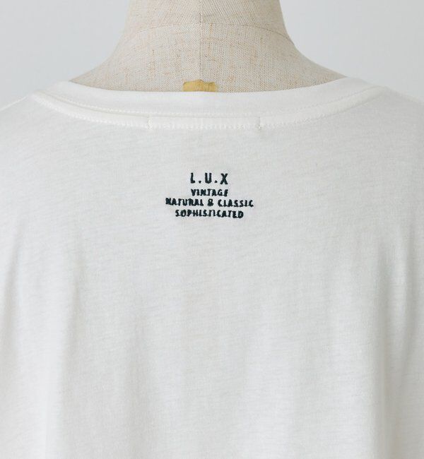  「【汗ジミ防止加工】ワンポイントロゴ刺繍Tシャツ」|Tシャツ・カットソー|