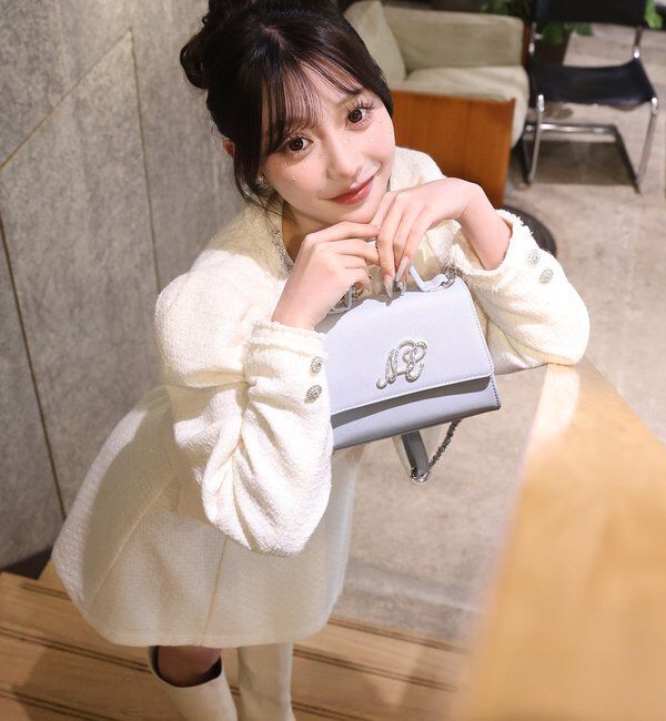  「キラキラノーカラージャケット」|テーラードジャケット|