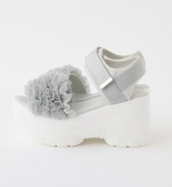  「チュールフリル厚底スポサン」|その他|