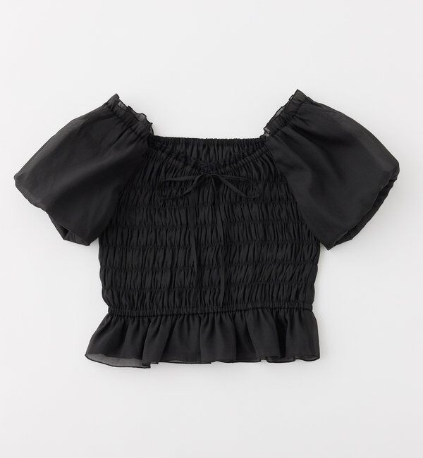  「シャーリングブラウス」|シャツ・ブラウス|