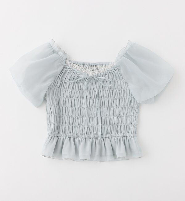  「シャーリングブラウス」|シャツ・ブラウス|