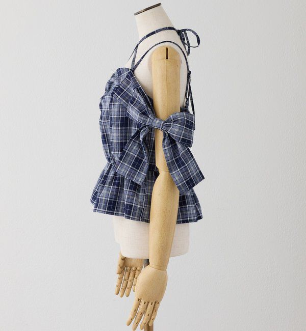  「サイドリボンオフショルブラウス」|シャツ・ブラウス|