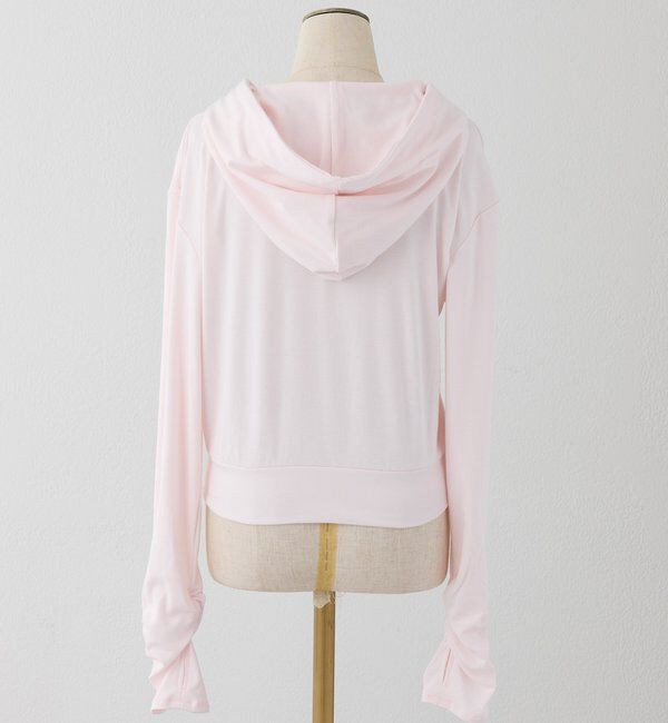  「【UVカット】ロゴ刺繍パーカー」|プルオーバー|