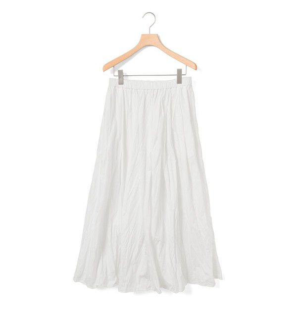 MARMARMAR「MARMARMAR タックボリュームスカート」|スカート|オフホワイト