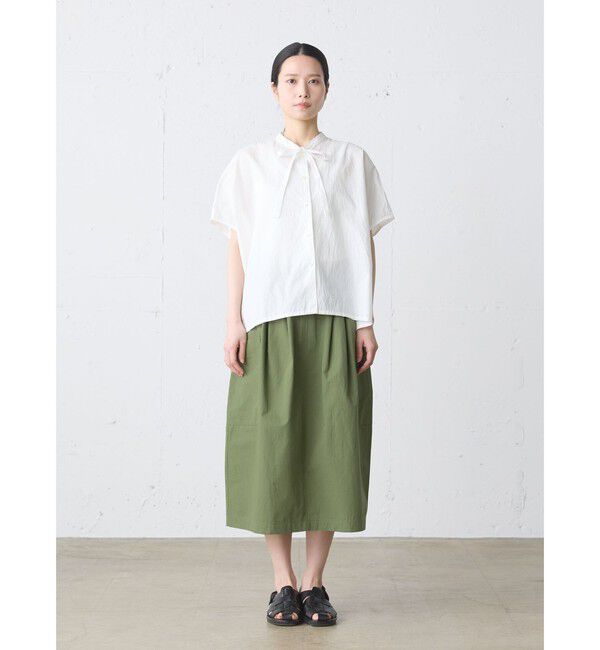 MidiUmi「MidiUmi カーゴスカート」|スカート|カーキ