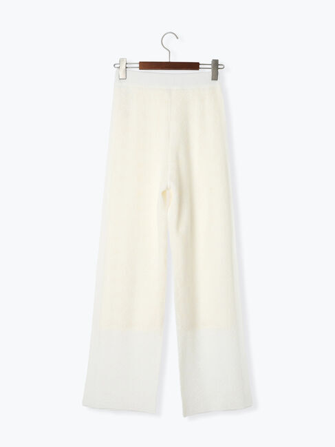 Te chichi「【Atelier Sucre】ストレートオフレースパンツ《2025spring catalog item》」|その他|
