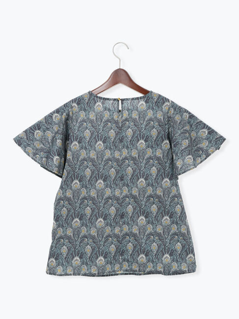 Te chichi「【LIBERTY FABRICS】フレアスリーブブラウス」|シャツ・ブラウス|