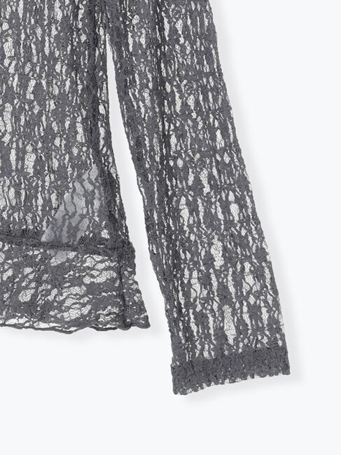 Te chichi「カットレースVネックカーディガン」|カーディガン|