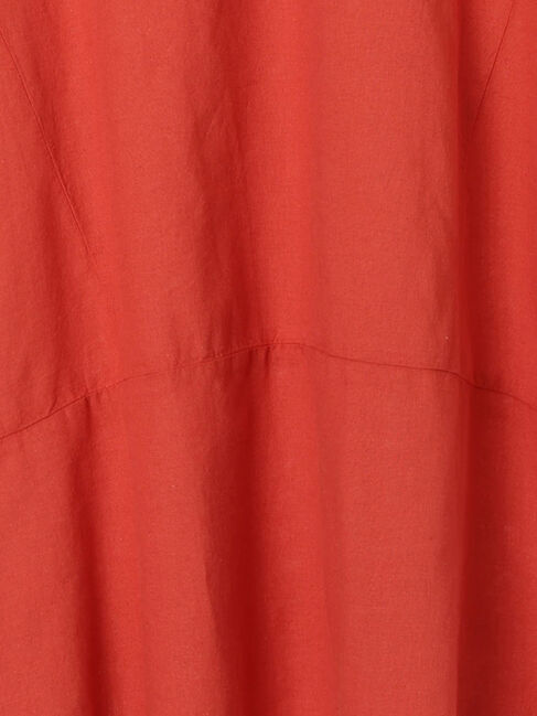 Samansa Mos2「【クールコットン】柄アソートフレンチスリーブチュニック」|シャツ・ブラウス|