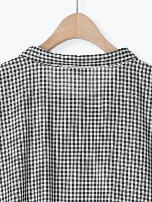 Samansa Mos2「【WEB限定】ちび襟シャツワンピース」|ワンピース|