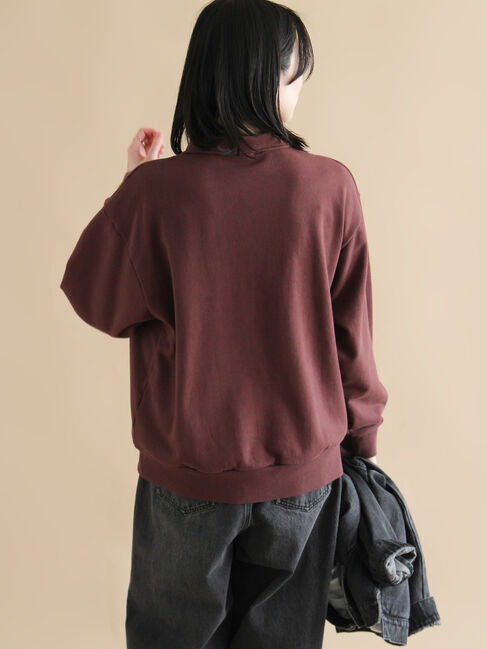 sm2rhythm「【Healthknit】ハーフジッププルオーバー」|Tシャツ・カットソー|