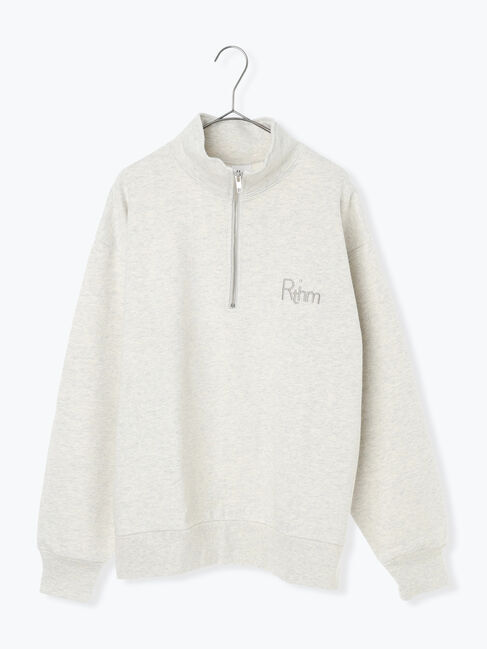 sm2rhythm「【Healthknit】ハーフジッププルオーバー」|Tシャツ・カットソー|