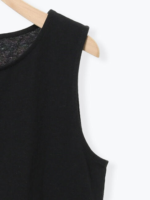 Samansa Mos2「《新色追加》裾スカラップレースノースリーブインナー」|Tシャツ・カットソー|