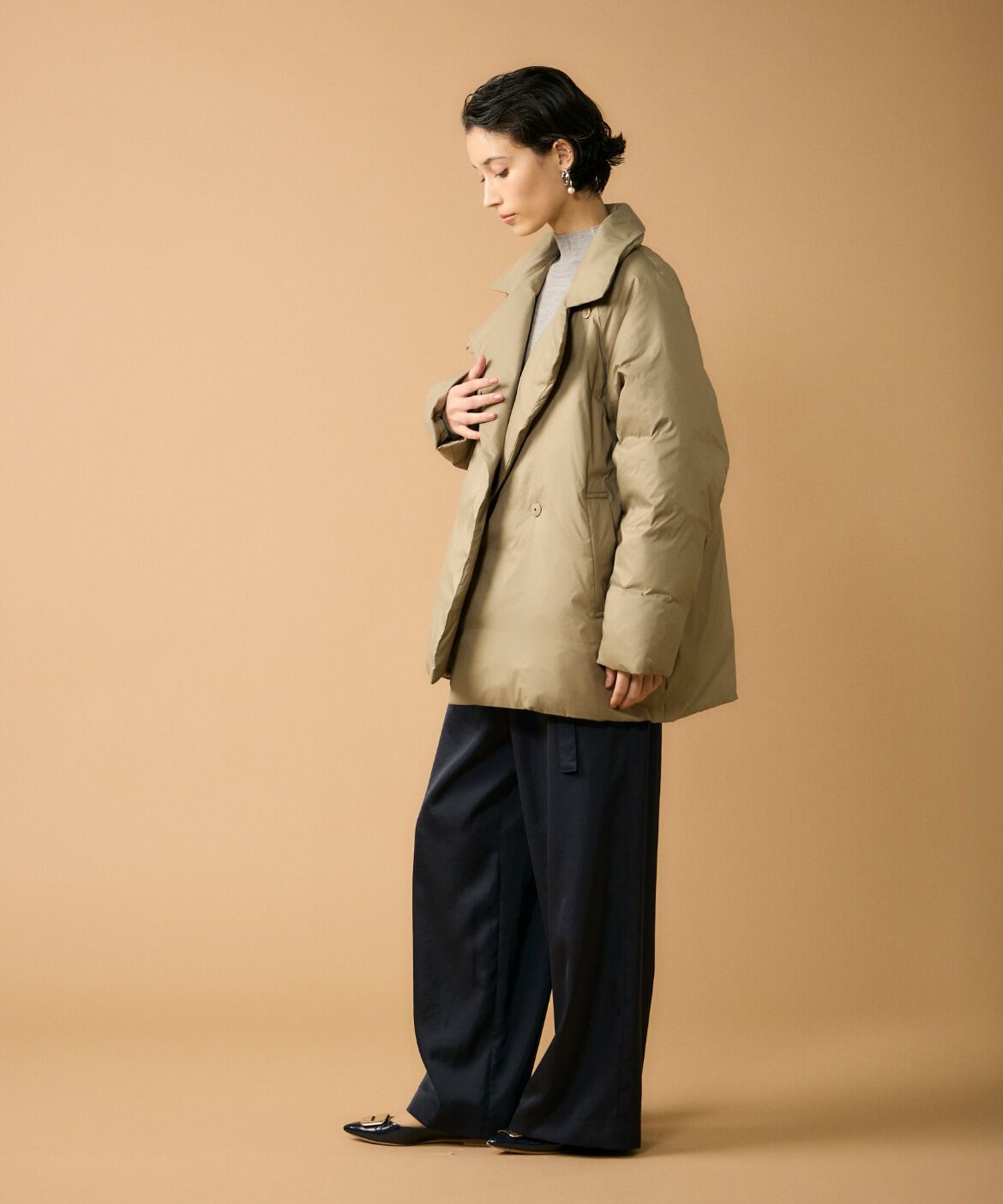 Le Souk「ピーコートダウン」|ダウン|