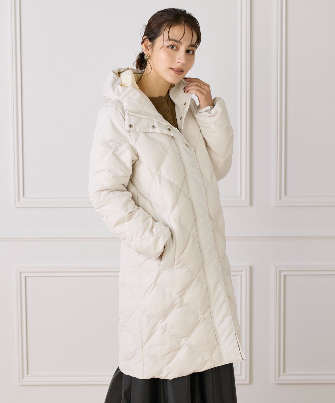 DAY by DAY it&rsquo;s international「フーデットダウンコート《TAIONコラボレーション》　」|ダウン|