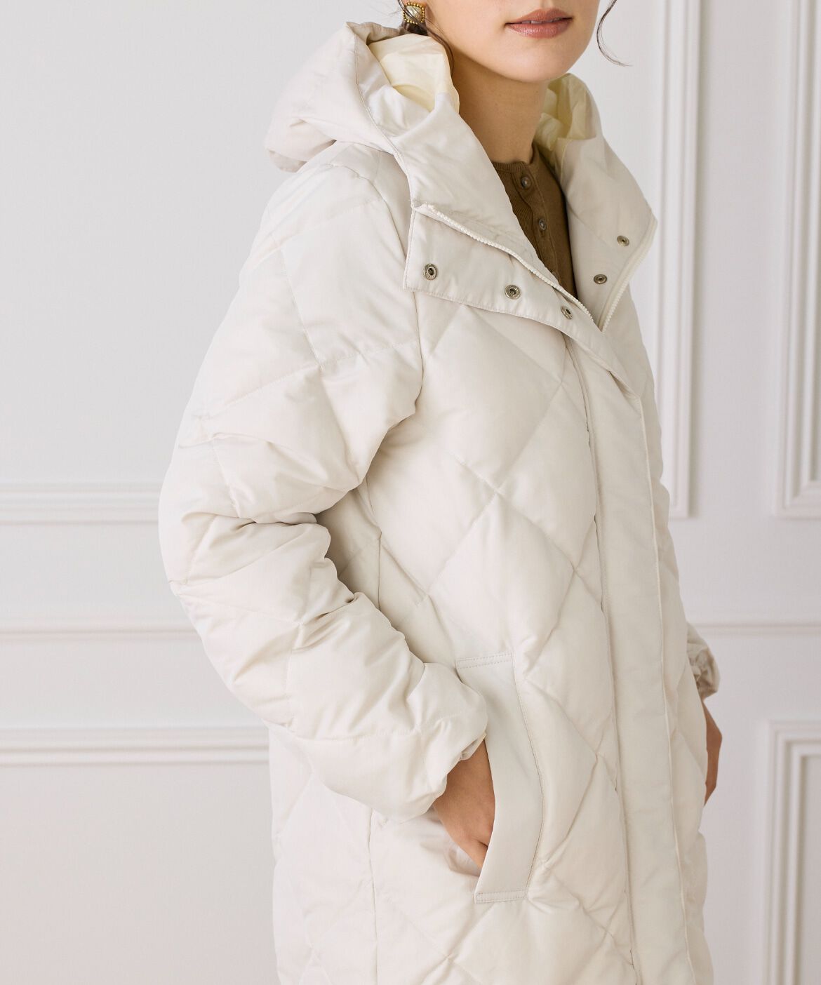 DAY by DAY it&rsquo;s international「フーデットダウンコート《TAIONコラボレーション》　」|ダウン|