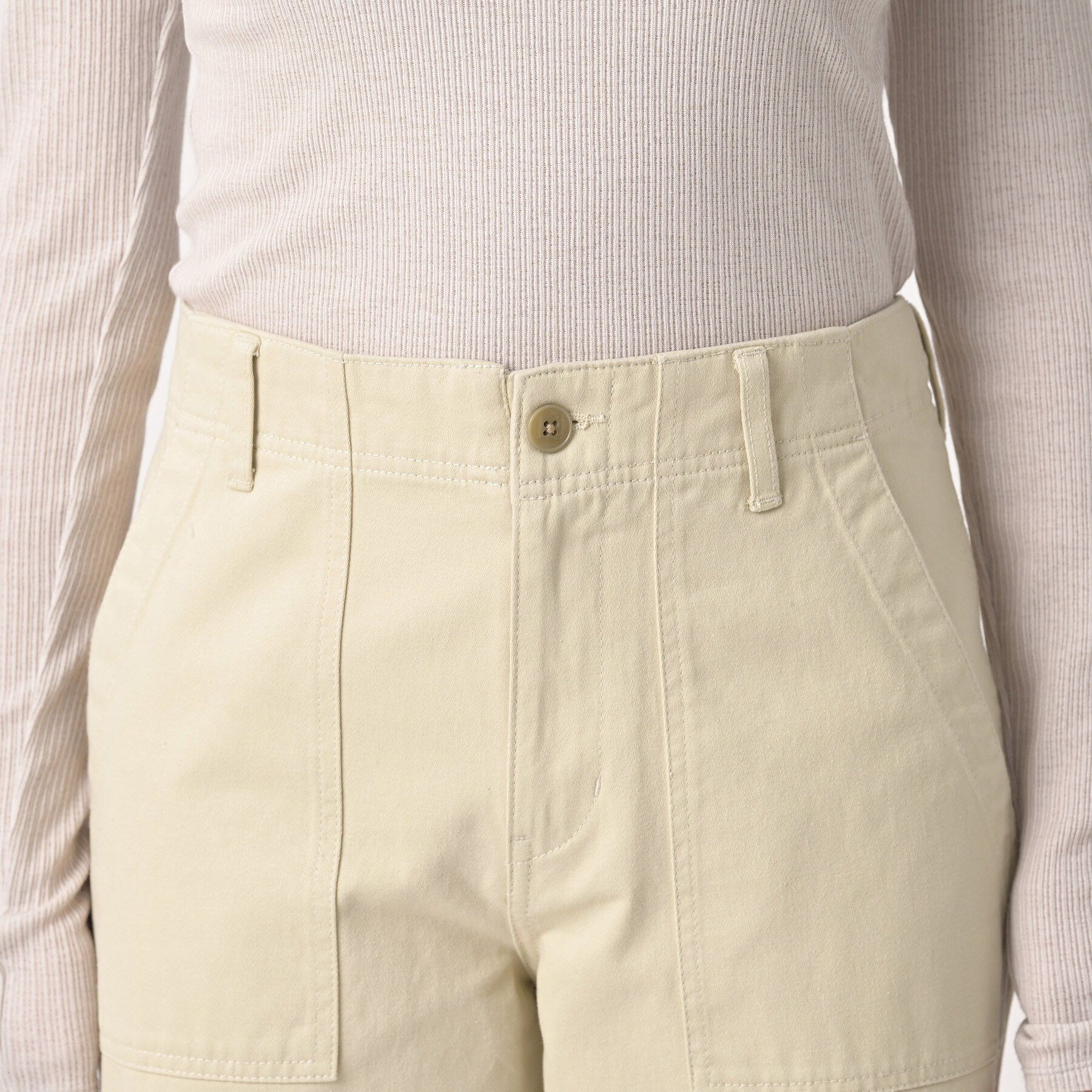 UNTITLED「【コットン100/洗える】サテンベイカーパンツ」|その他|