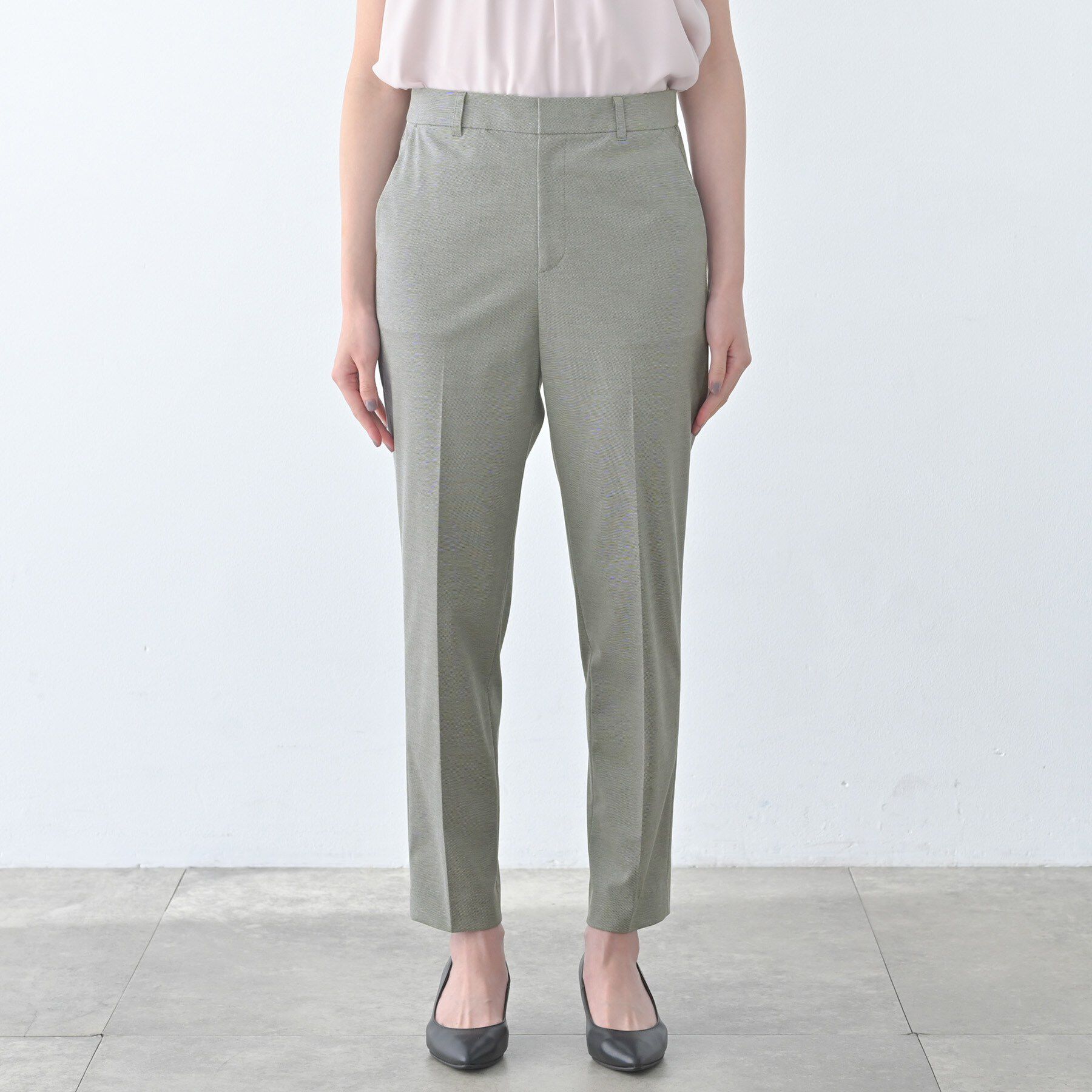 UNTITLED「【UV/接触冷感/スーツ】ジャージテーパードパンツ」|その他|