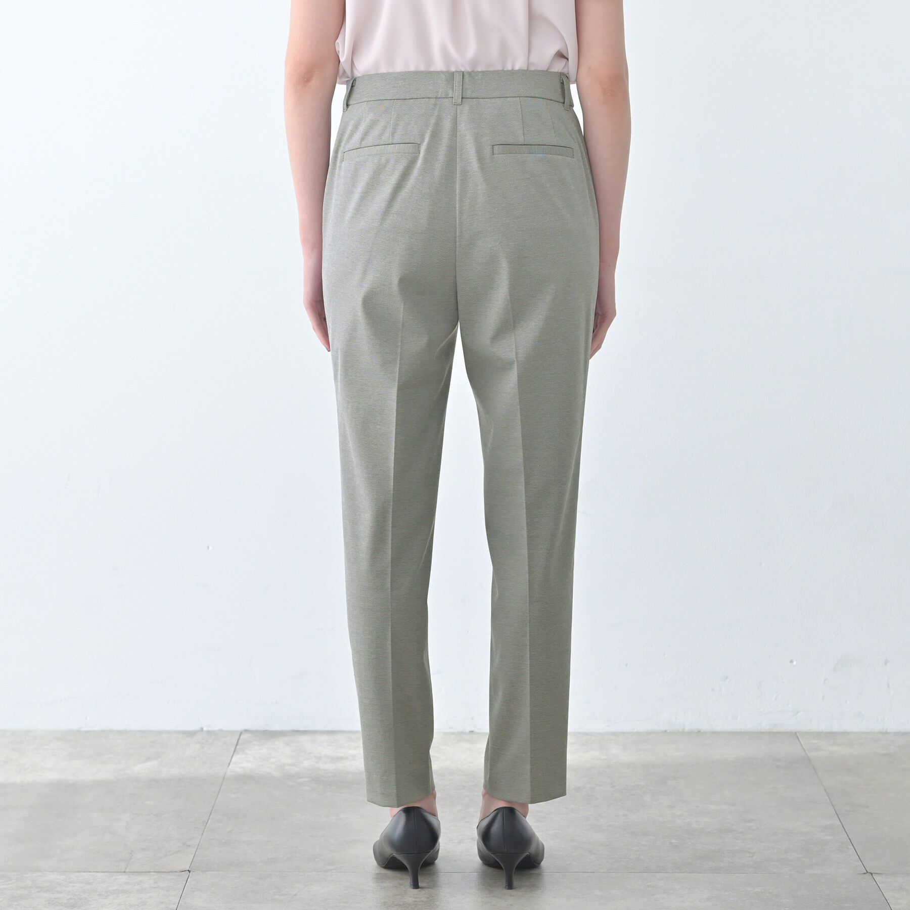 UNTITLED「【UV/接触冷感/スーツ】ジャージテーパードパンツ」|その他|