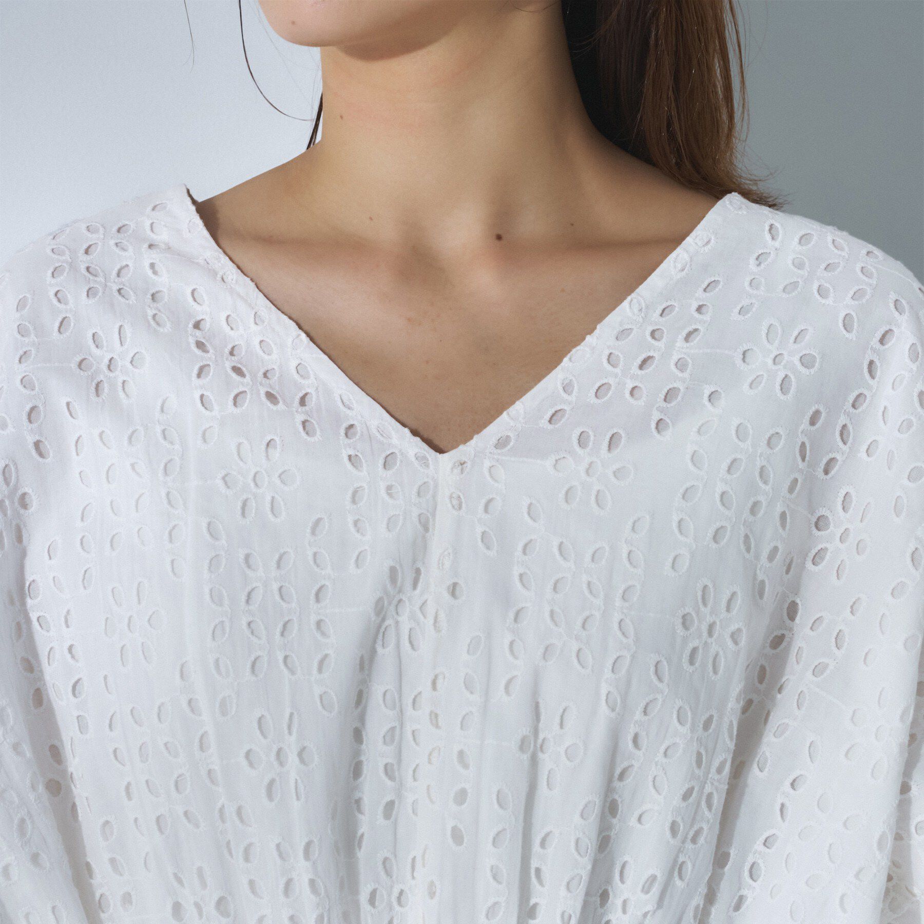 UNTITLED「【Audrey and John Wad】ウエストシャーリングブラウス」|シャツ・ブラウス|