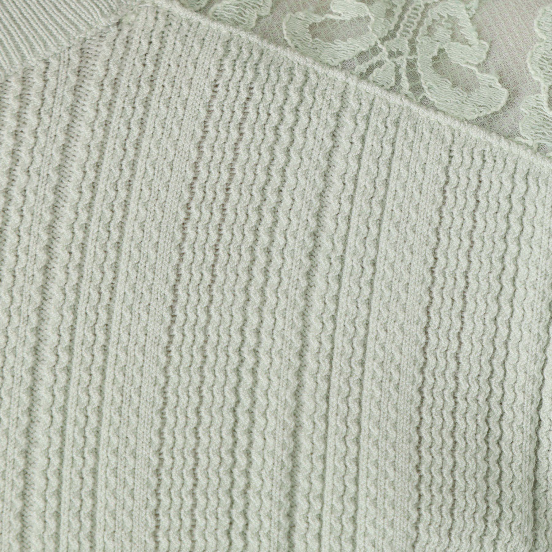 COUP DE CHANCE「【洗える】レースニットトップス」|ニット・セーター|