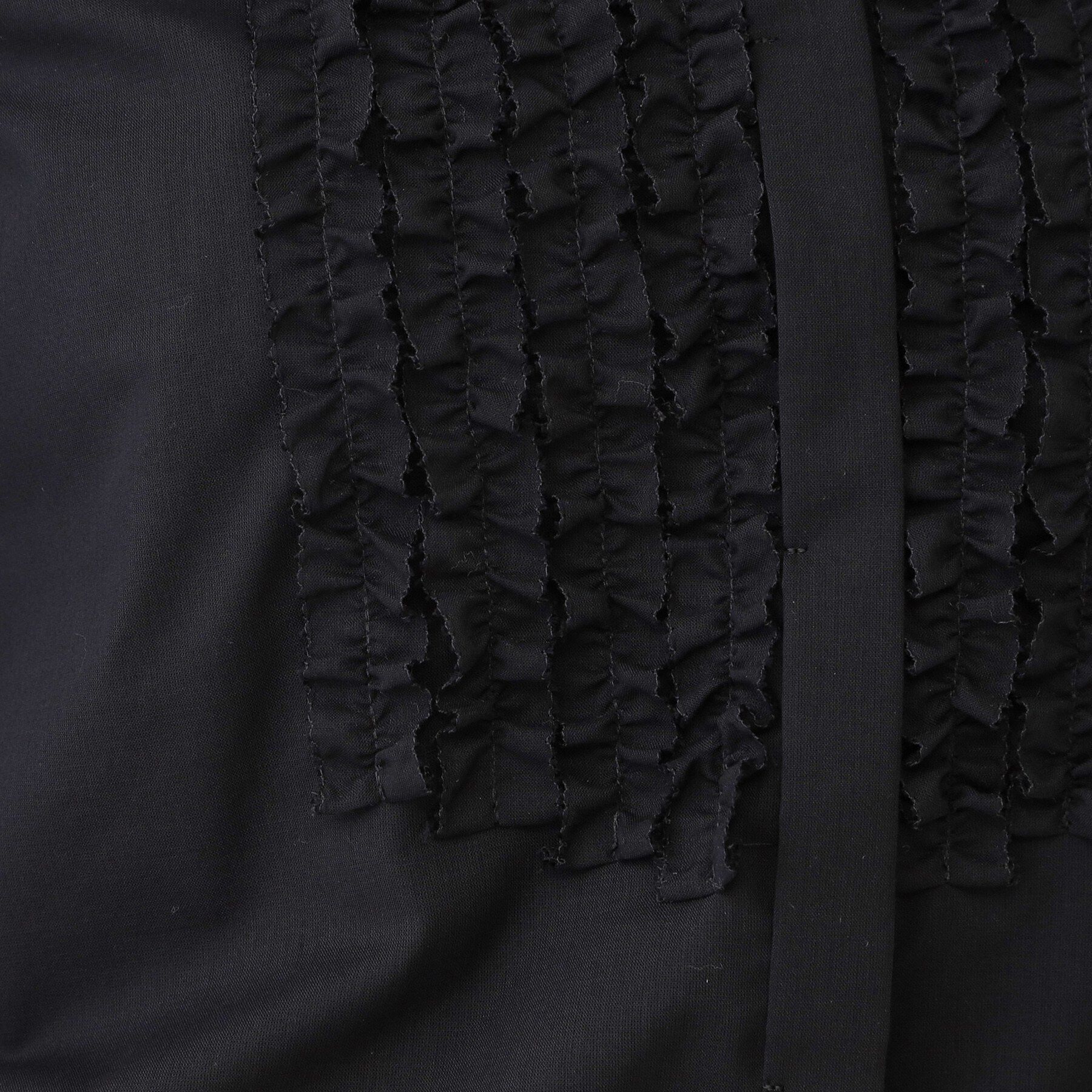 COUP DE CHANCE「【手洗い可/きれいめ】シアーローンフリルブラウス」|シャツ・ブラウス|