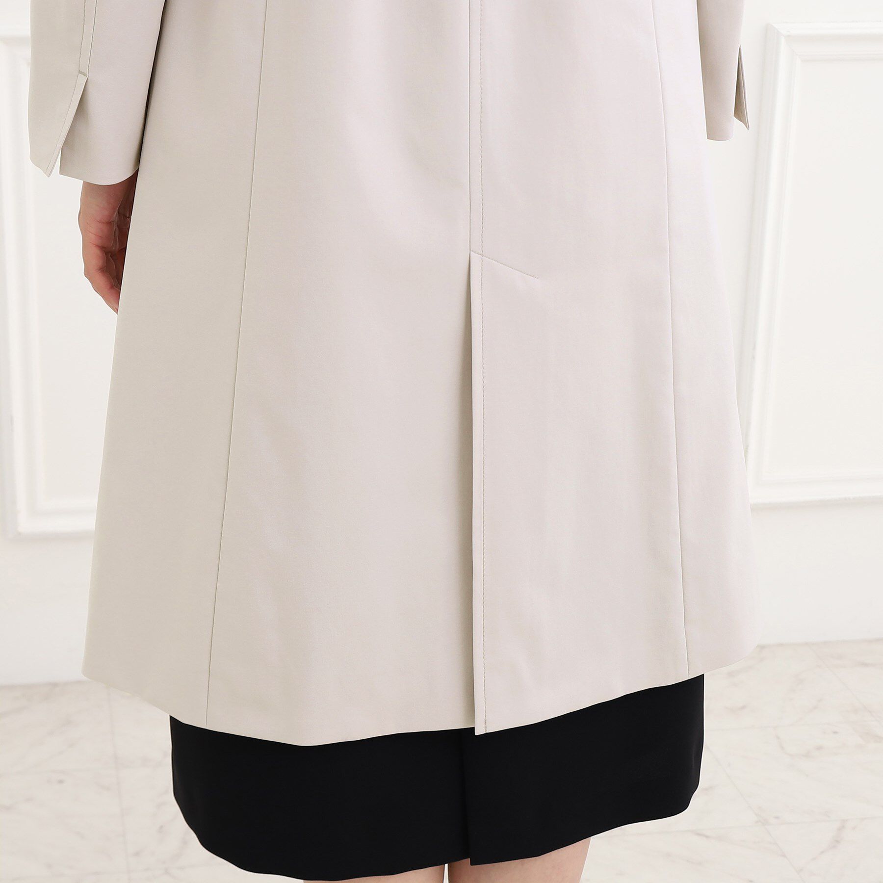 Reflect「【フォーマル/お仕事にもおすすめ／ライナー取り外し可】中綿ライナー付トレンチコート」|トレンチコート|