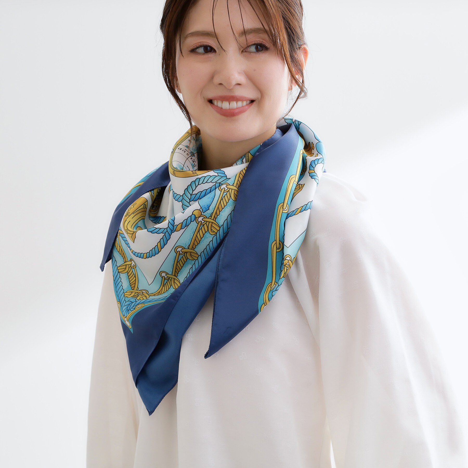 Reflect「大判スクエアスカーフ」|ストール|