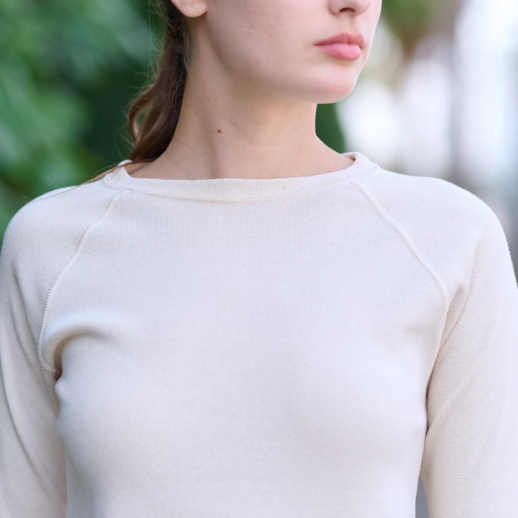 DRESSTERIOR「ラグランスリーブコットンプルオーバー」|パーカー|