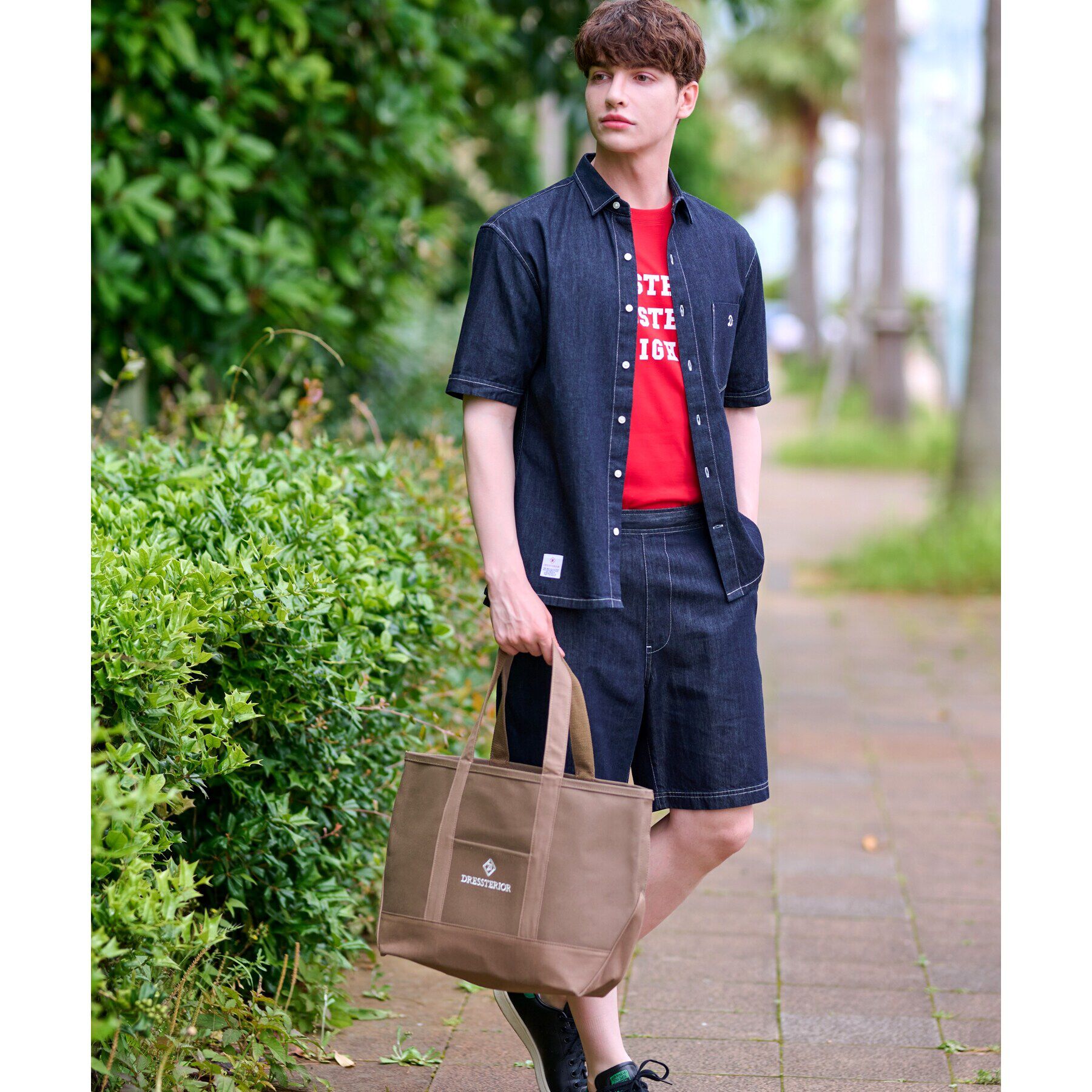 DRESSTERIOR「【CLASSY.5月号掲載】ドレステリア キャンバストートバッグ（M）」|トートバッグ|