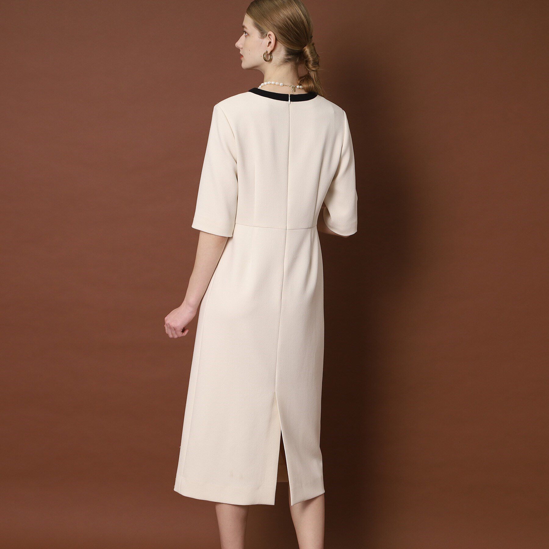 DRESSTERIOR「【セットアップ可】バイカラーワンピース」|ワンピース|