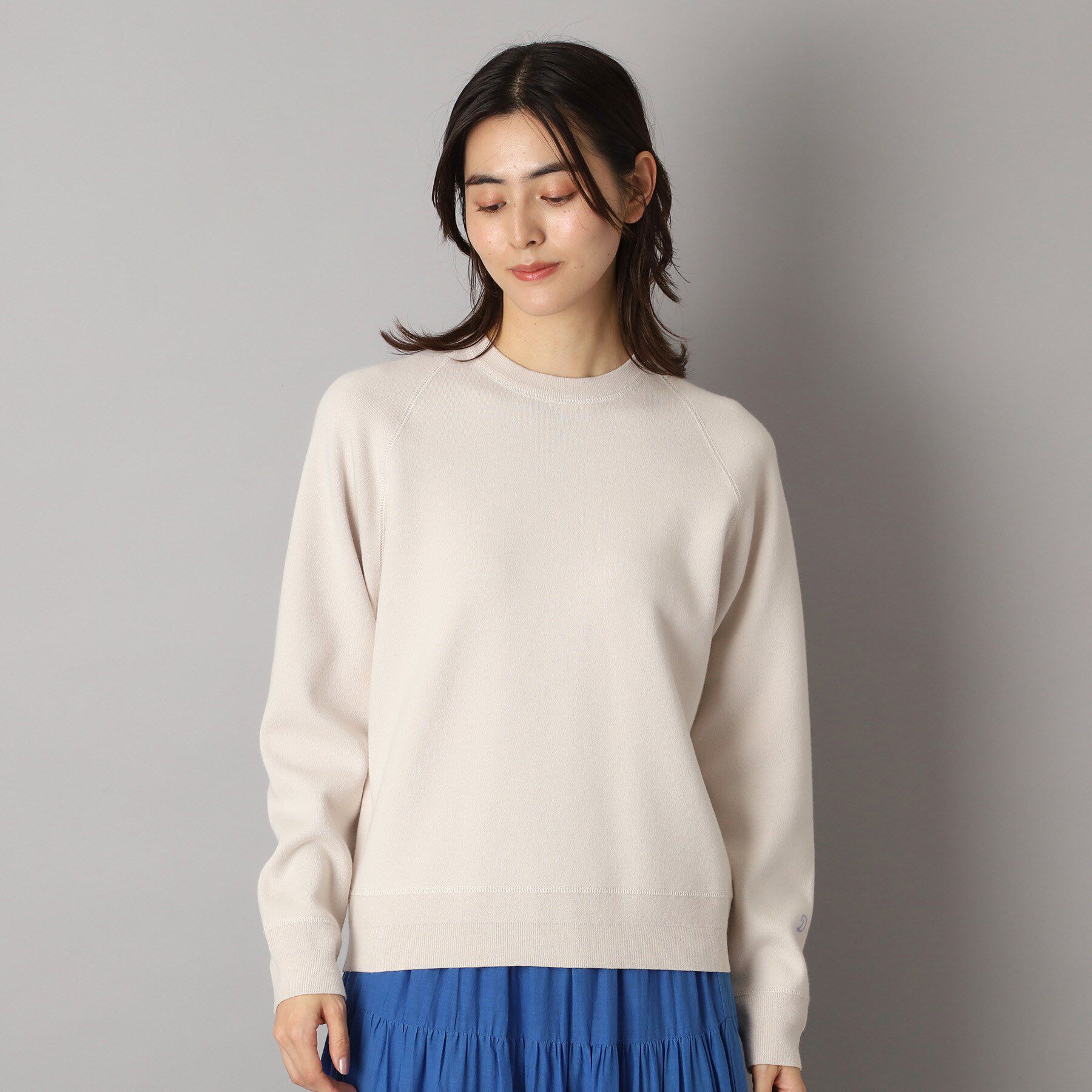 DRESSTERIOR「ウォッシャブル コットンカシミヤ混ニット」|ニット・セーター|