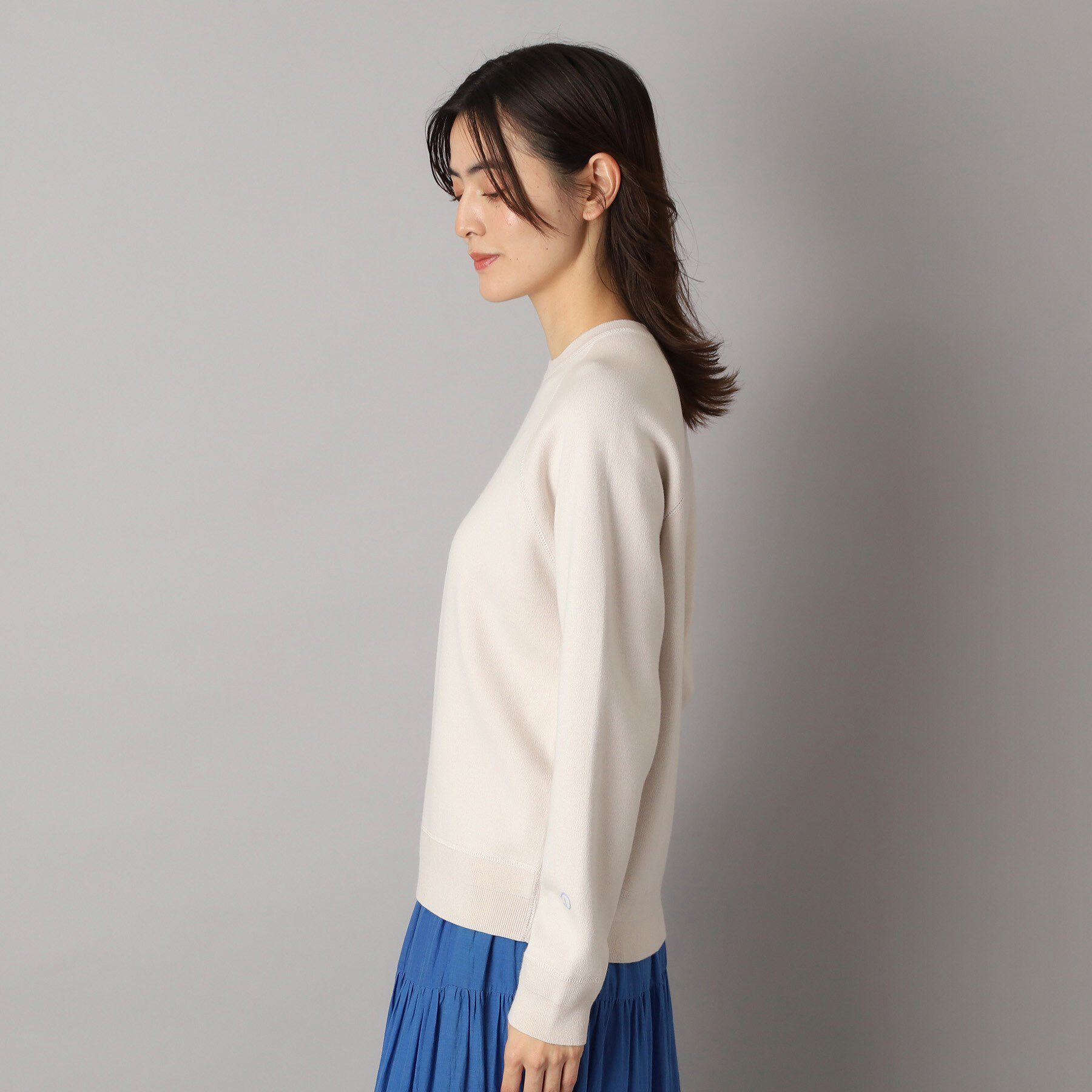 DRESSTERIOR「ウォッシャブル コットンカシミヤ混ニット」|ニット・セーター|