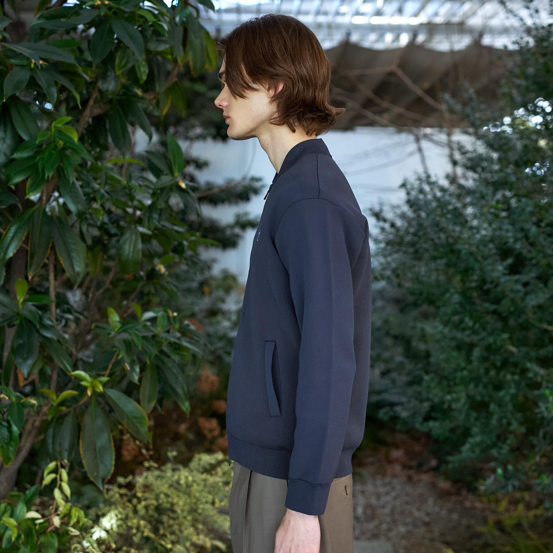 DRESSTERIOR「スプリング ニットブルゾン」|ブルゾン・スタジャン|