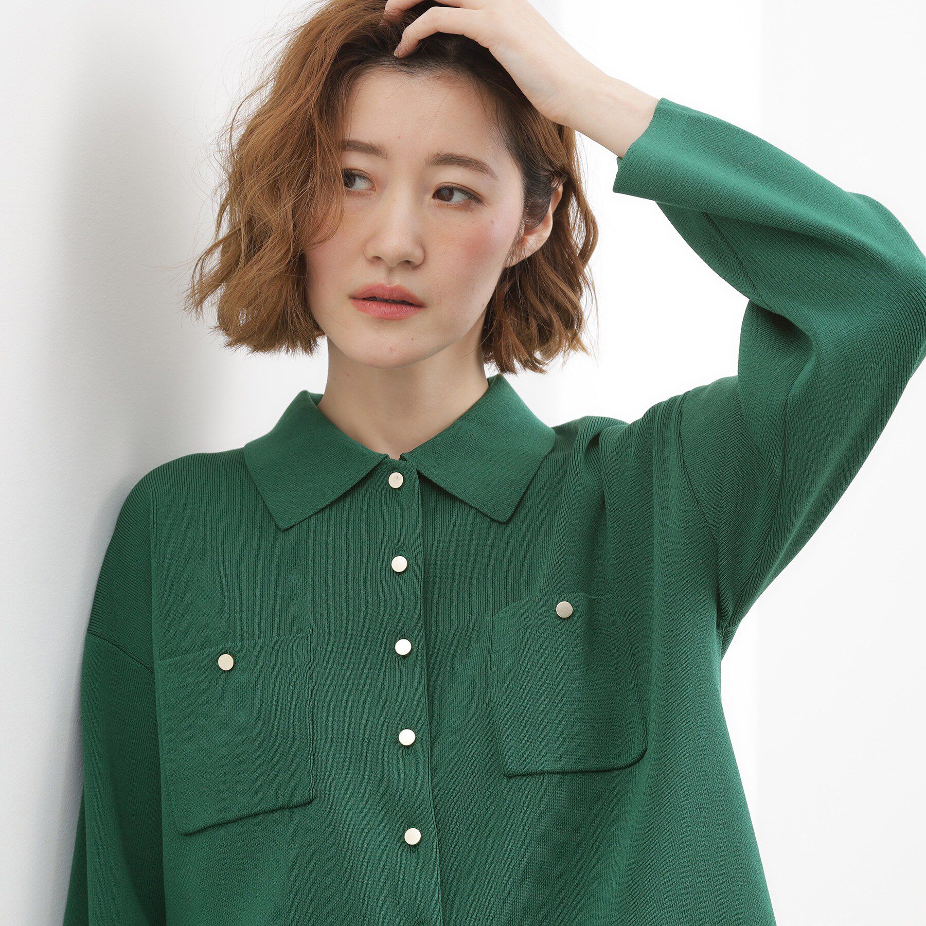 grove「高評価！一枚でも羽織でも、大人のTOPS風カーディガン」|カーディガン|