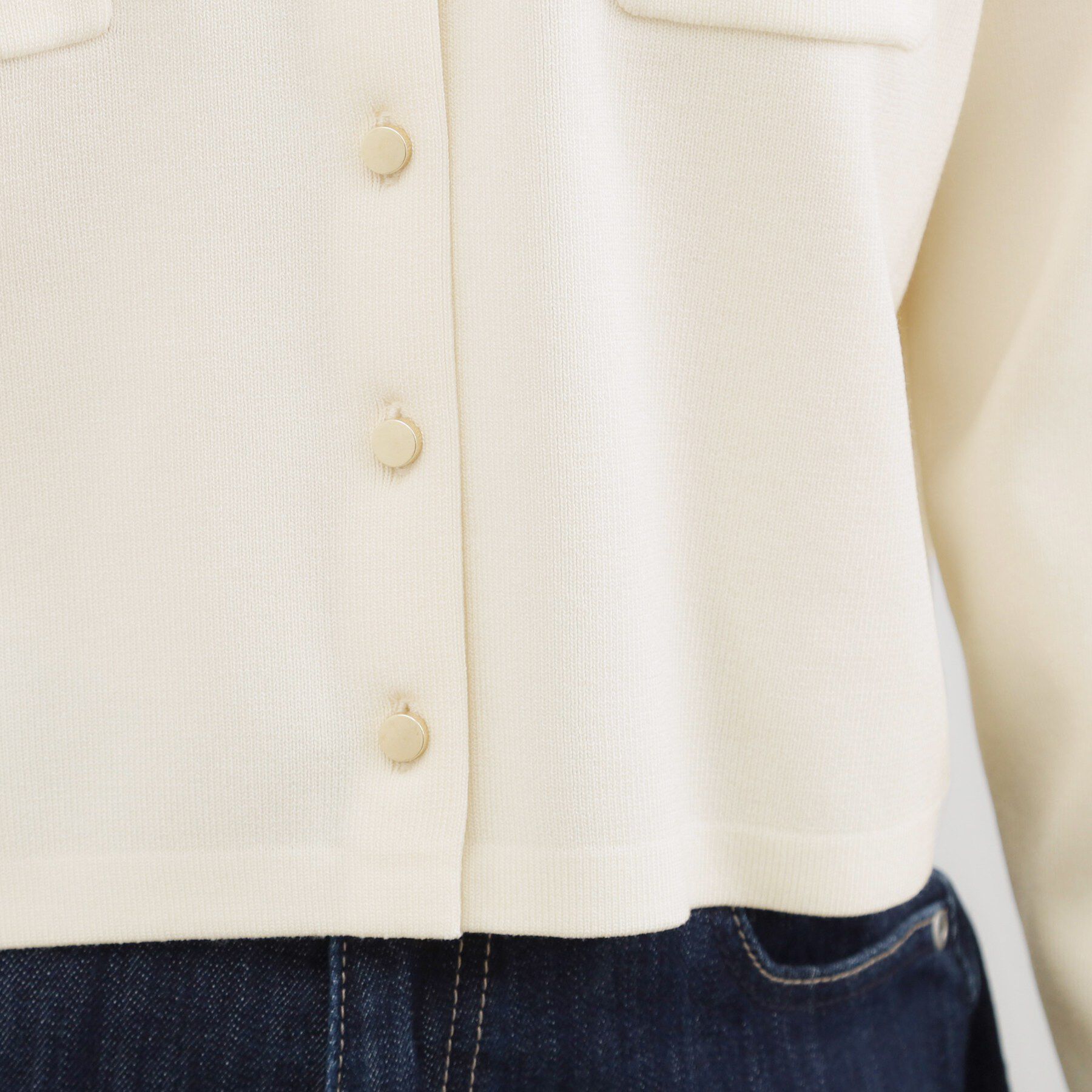 grove「高評価！一枚でも羽織でも、大人のTOPS風カーディガン」|カーディガン|